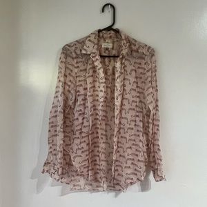 Chiffon Blouse by Loft